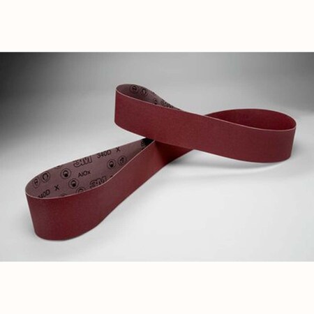 3M Cloth Belt 340D, P120 X-Weight, 6 In X 48 In, Film-Lok, Single-Flex 7000119044